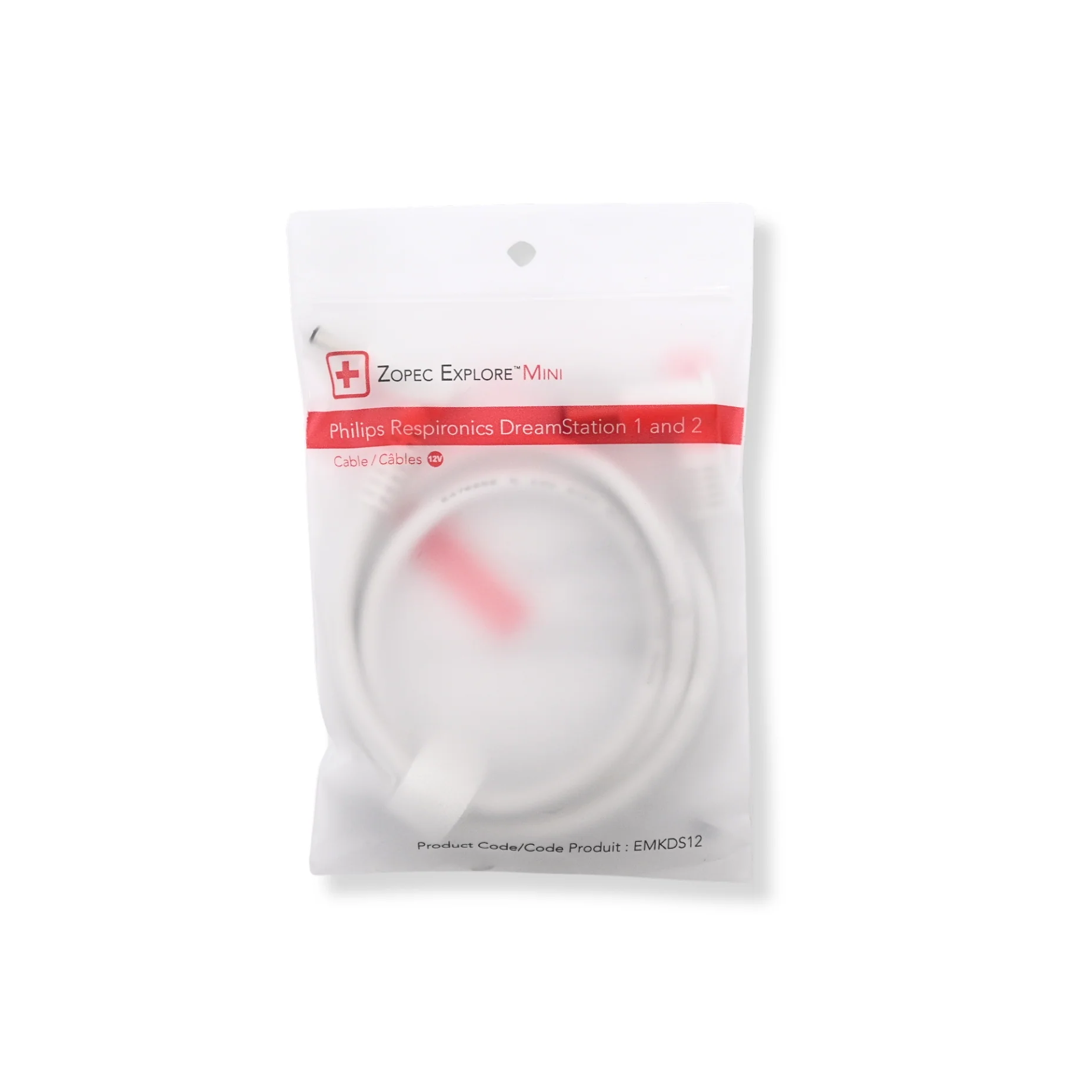 Respironics Dreamstation 1 & 2 Cable Kit for Zopec Explore Mini